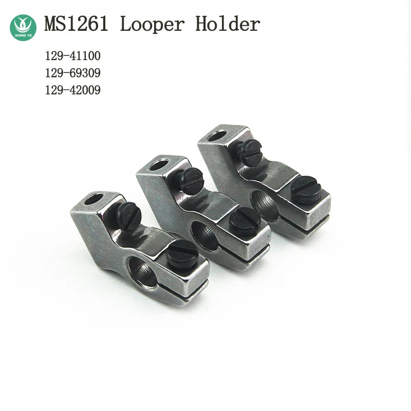 MS1261 Looper Set For JUKI MS1261-V045 Double Needle Chain Stitch Feed Off the Arm Sewing Machine 129-68558 L 129-68855 R