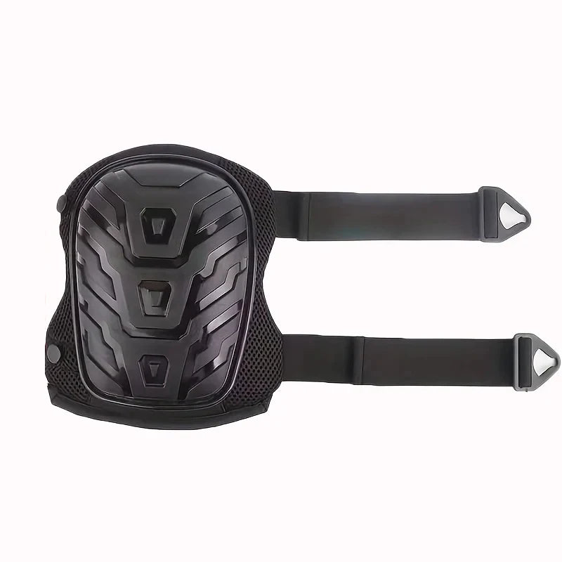 Ultra-Duty Adjustable Knee Pads for Work-Double Strap Design for Maximum Comfort&Safety in Construction,Gardening,Industrial Job