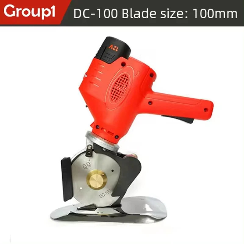 Electric Scissors Clothing Fabric Rechargeable Electric Circular Knife Cutting Machine Leather Fabric Paper Cutting Machine