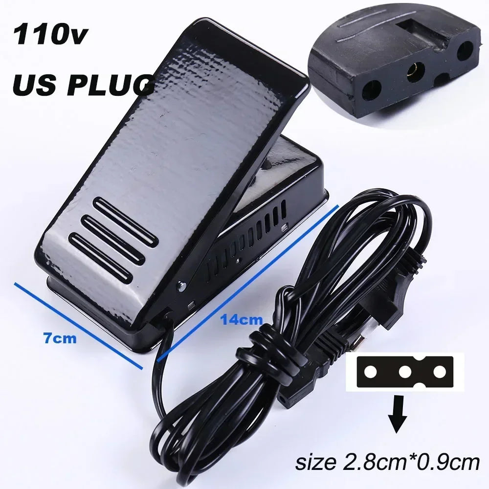Foot Pedal Sewing Machine Electric Switch PowerCord Speed Adjustor Controller Motor Accessories Control For Brother Singer Part