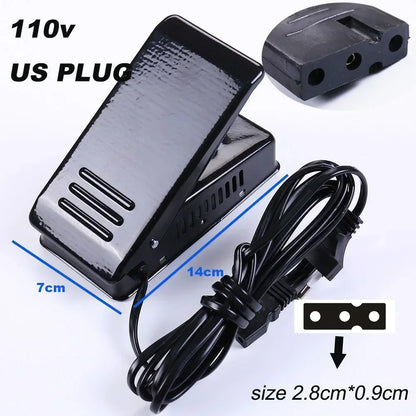 Foot Pedal Sewing Machine Electric Switch PowerCord Speed Adjustor Controller Motor Accessories Control For Brother Singer Part