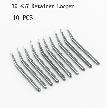 10PCS 19-437 Retainer Looper For KANSAI Special DFB-1404 1406 1408 1412 Multi-needle Sewing Machine Accessories Parts