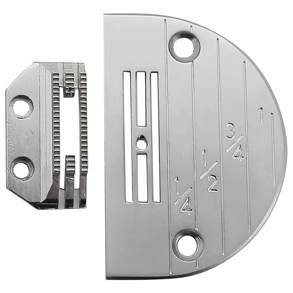 1 Set Needle Plate #E20 & Feed Dog #149057 & Presser Foot #24983 & 4 Screws For JUKI Brother 1 Needle Sewing Machine Accessories