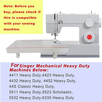 -November Sewing Machines Extension Table For Singer Brand 44S, 4411, 4423, 4432, 4452, 5511, 5523, 5532, 6335 Sewing Machines