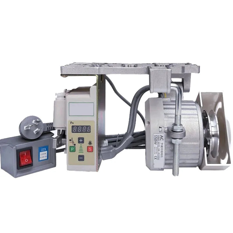 550W Industrial Brushless Servo Silent Sewing Machine Energy-Saving Motor 220V Flat Car Double Needle Machine Edge Copy