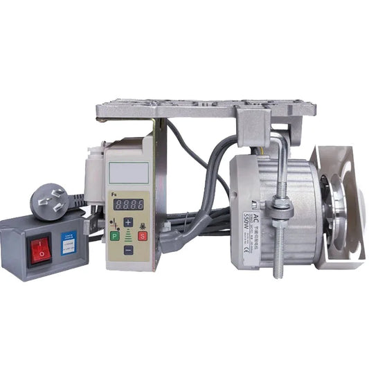 550W Industrial Brushless Servo Silent Sewing Machine Energy-Saving Motor 220V Flat Car Double Needle Machine Edge Copy
