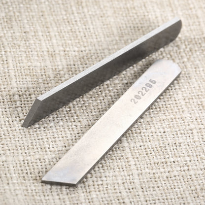 Upper & Lower Knife 201121A / 202295 Blade fit for Juki MO-6800 Pegasus Overlock Sewing Machine 700-3,700-4 Siruba 737,747,757