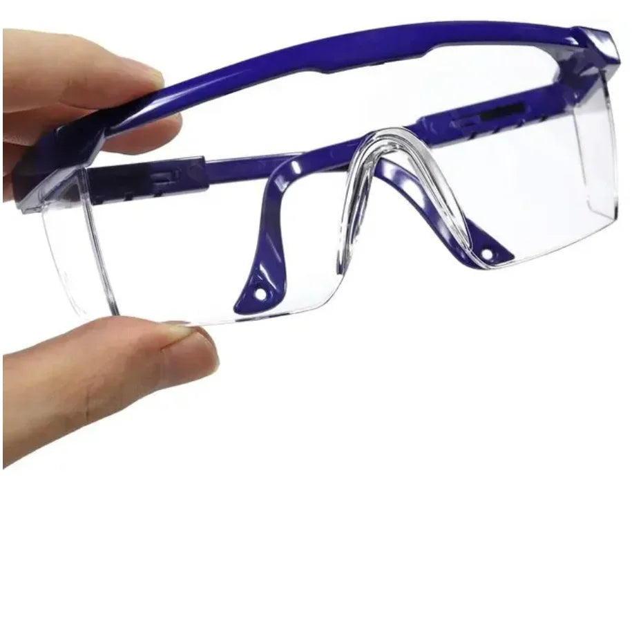2Pairs Goggles Of Anti-Splash Windproof And Dustproof Laboratory Industrial Riding Safety Goggles Men's And Women's Glasses