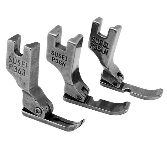 #P363+P36N+P36LN Zipper Presser Foot Set Left Right & Center For Juki Singer Brother Juki Industrial Sewing Machine Accessorie