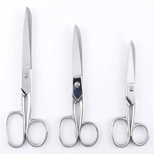 Senior Professional Tailor Sewing Shears - Stainless Steel Fabric Cutter for Embroidery Cross-Stitch Thread Yarn Craft Projects