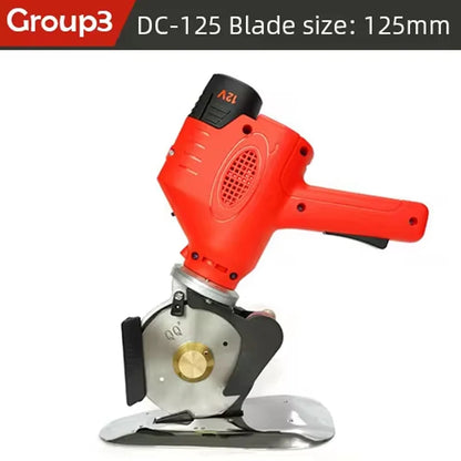Electric Scissors Clothing Fabric Rechargeable Electric Circular Knife Cutting Machine Leather Fabric Paper Cutting Machine