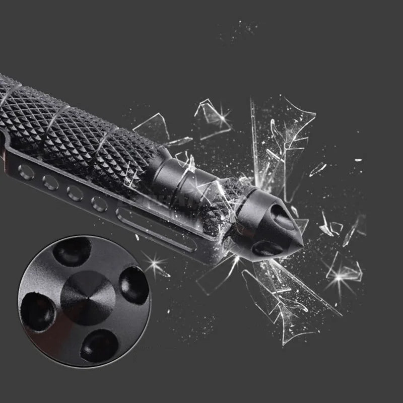B2 Tungsten Steel Head Tactical Self-Defense Multi-functional Special Forces Pen Outdoor Window Breaking Survival Signature Pen